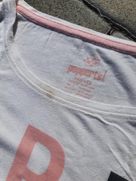 Biele elastické tričko veľ. 146, pepperts,146