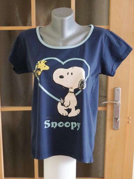 Bavlnené tričko na spanie, l