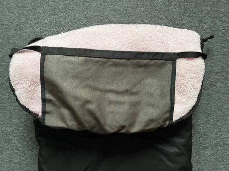 Zimný fusak do kočíka aj športovej časti, 