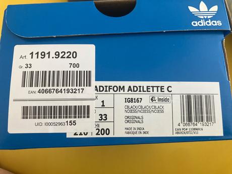 Adidas sandále, adidas,33