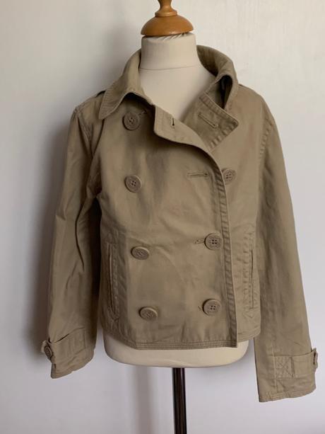 Ralph laurent hnedý krátky kabátik, ralph lauren,140