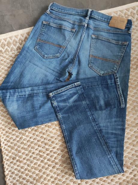 Pánske rifle w32l34, abercrombie&fitch,l