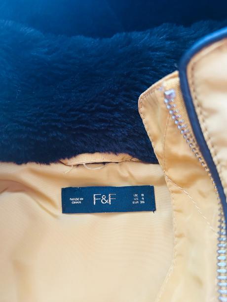 Prekrásna zimná bunda značky f&f, pc 50 eur, f&f,s