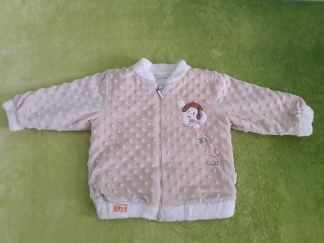 Minky teplučký chlpatý kabátik, 86