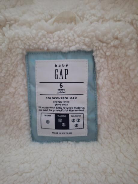 Zimná bunda, gap,110