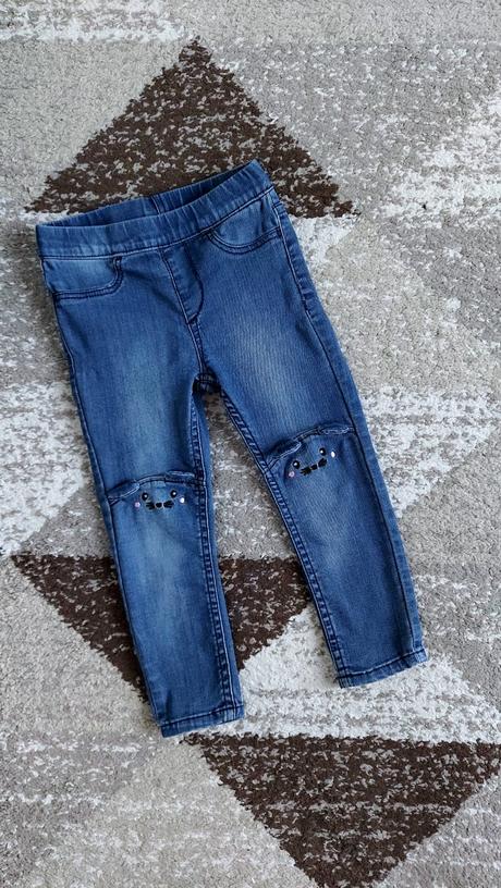 Rifľové legíny, h&m,92