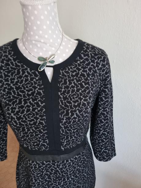 Sivo cierne saty gerry weber 40, gerry weber,40