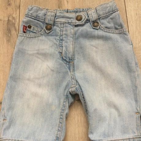 Kraťasy rifľové dievčenské l.o.g.g. č.86, 1-1,5y, h&m,86