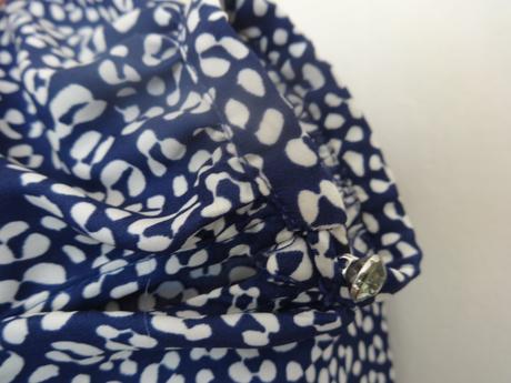 Modrobiele školské šaty, zara,xs