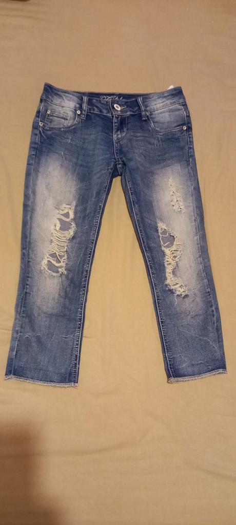 Dámske rifle pod kolena, fishbone,xs