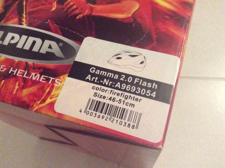 Cyklistická prilba alpina, s