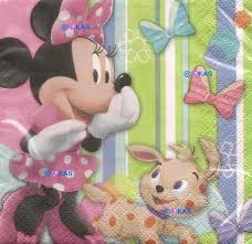 Kúpim servítky s rôznymi detskými motívmi