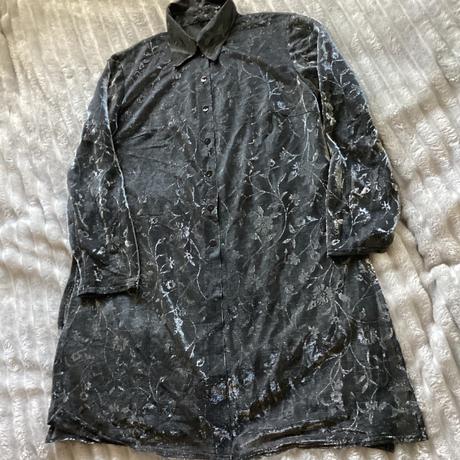 Elegantná lesklá dlha blúzka, 38