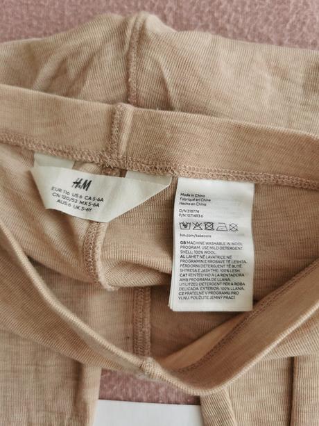 Merino legíny hm, h&m,116