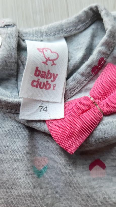 Tričko baby club, baby club,68
