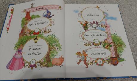 Kniha princezná na hrášku a iné rozprávky, 