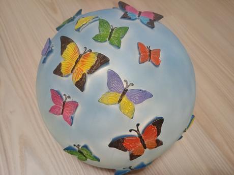 Nočné svetlo vacsie guľa s motylmi, 