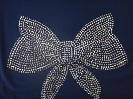 Tričko s mašľou, s