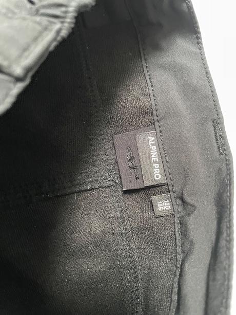 Softshellové nohavice, alpine pro,140