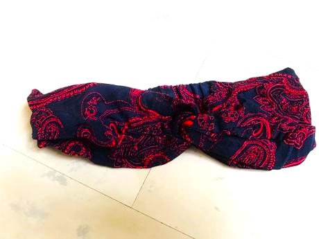 Šifónová čelenka,