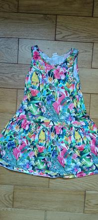 Šaty džungľa, h&m,134