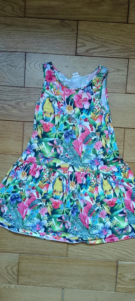 Šaty džungľa, h&m,134