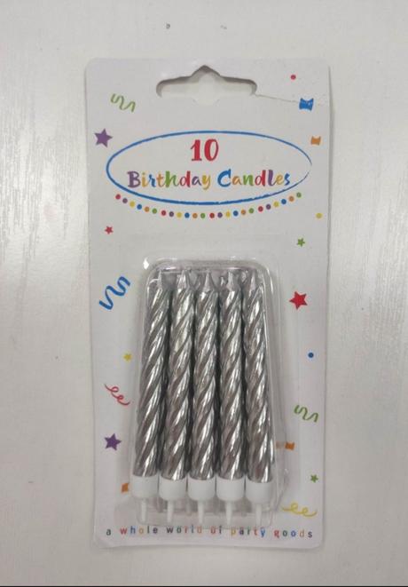 Strieborné sviečky,