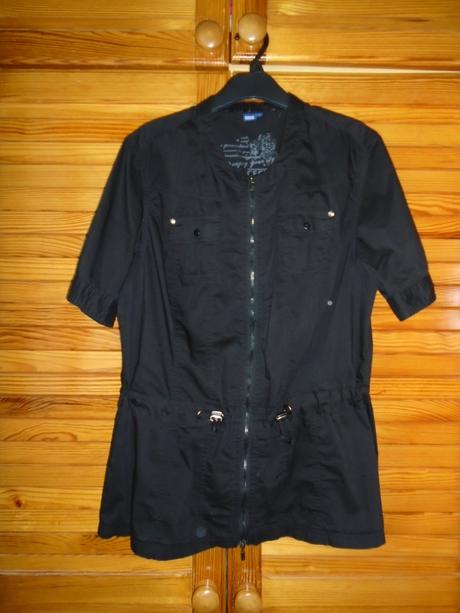 Čierna strečová košeľa cecil, 42