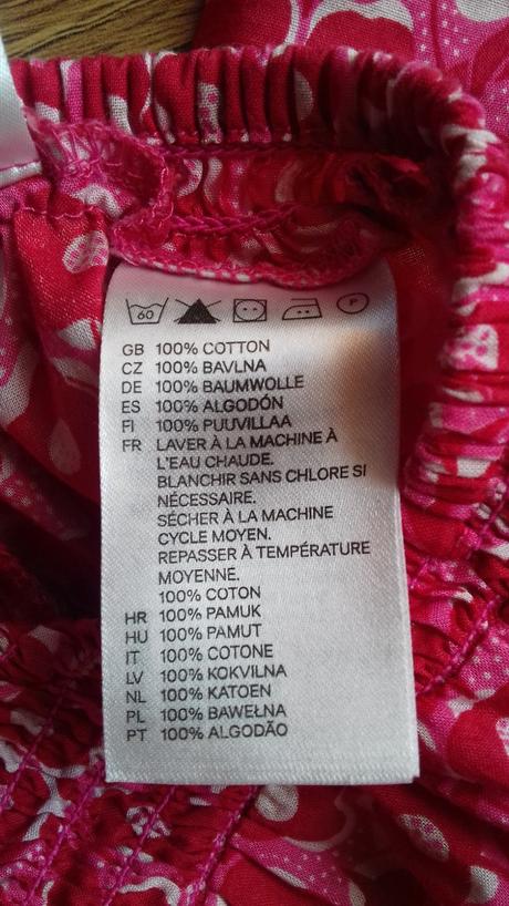 Letný overal, h&m,128