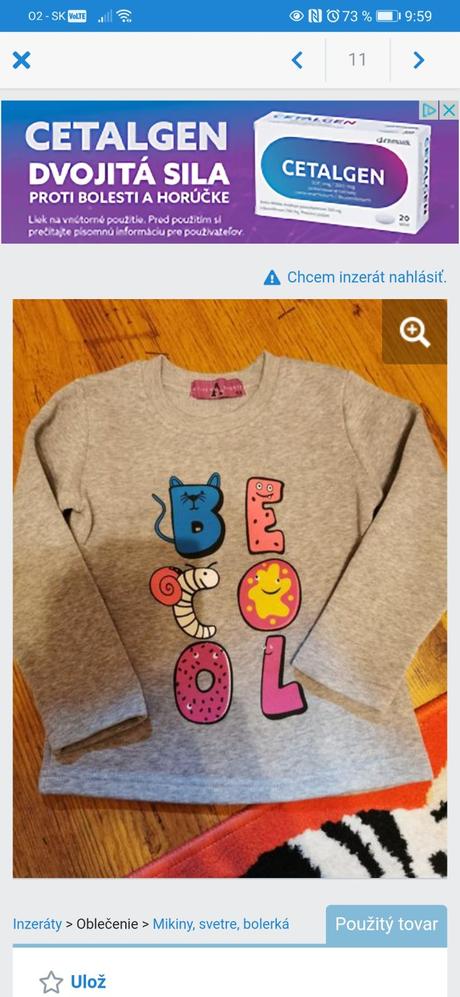 Super tepla mikina, active,104