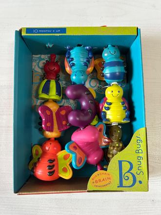 B.toys nastrkovacie chrobaciky na motoriku,