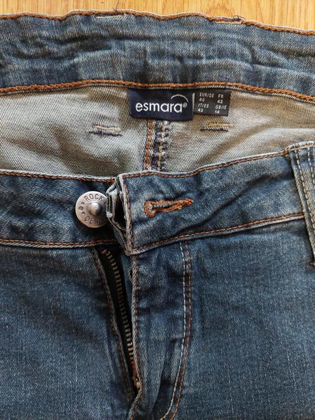 Moderné rifle - low waist, esmara,40