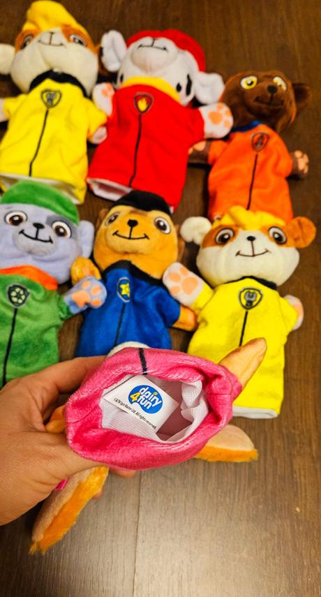 Plysove manusky paw patrol, 