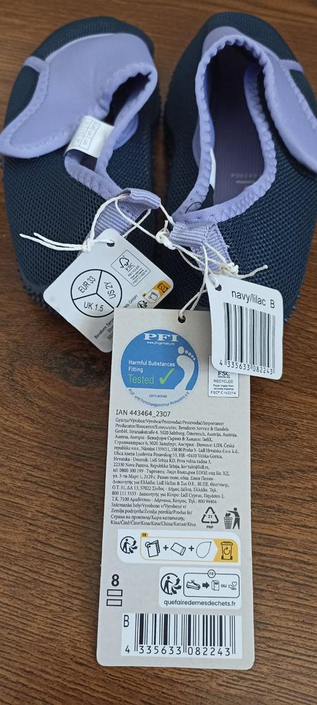 Topánky do vody - nové s visačkou, pepperts,33 / 34