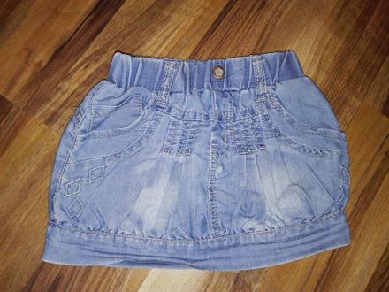 Riflová suknička, 98