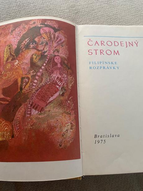 Staré retro čarodejný strom filipínske rozprávky,