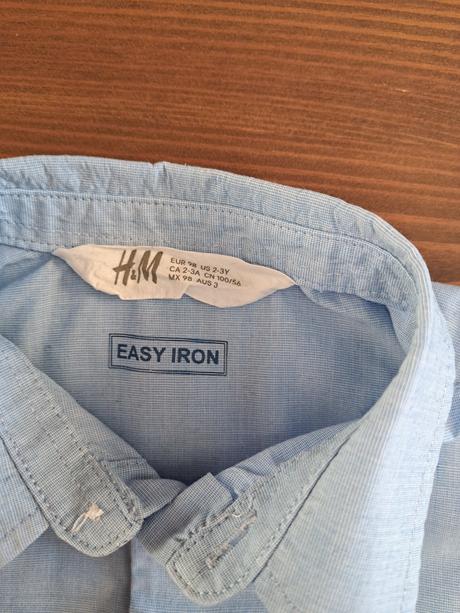 Chlapčenská košeľa, h&m,98