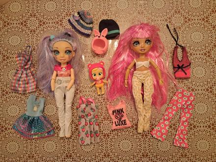 2x lol a bábätko + doplnky, 