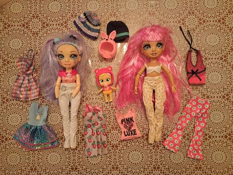 2x lol a bábätko + doplnky, 