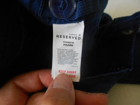 Nohavice s volánikmi, reserved,74