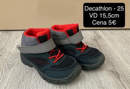 Celoročné turistické topánky decathlon - 25, quechua,25