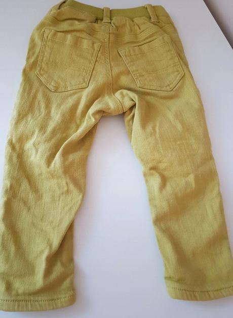 Zateplené nohavice, h&m,80