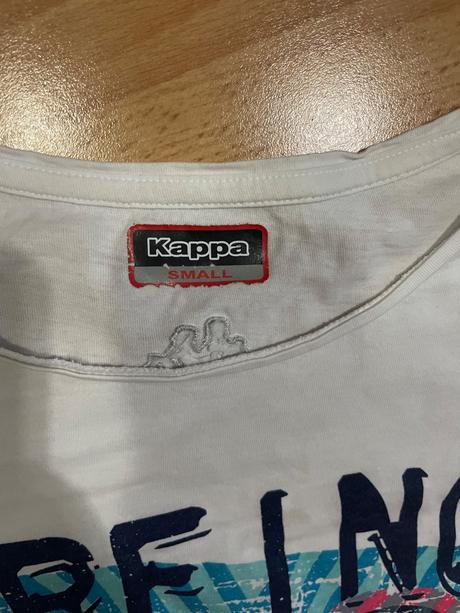 Kappa tričko biele, kappa,s
