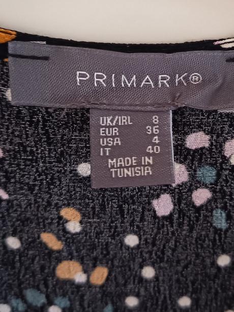 Midi šaty na gombíky, primark,s
