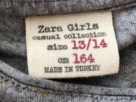 Detské tričko zara kids d 52, š 41, r 55cm, zara,164