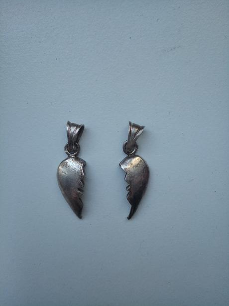 Prívesky strieborné srdce, 