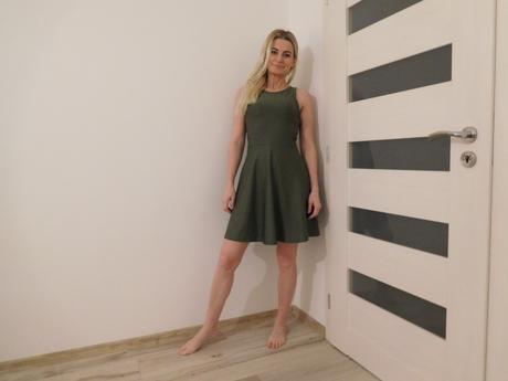 New look šaty zelené elastické-36v,, new look,36