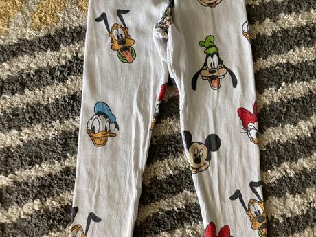 Rebrované legínky disney 98/104, disney,98