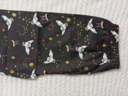 Spodné pyžamo nohavice tepláky potter sova 146, primark,146