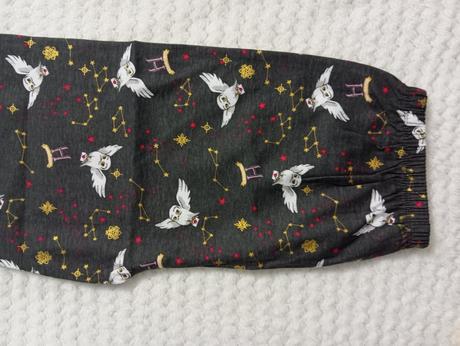 Spodné pyžamo nohavice tepláky potter sova 146, primark,146